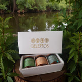 Coffret 3 grandes bougies BELENOS